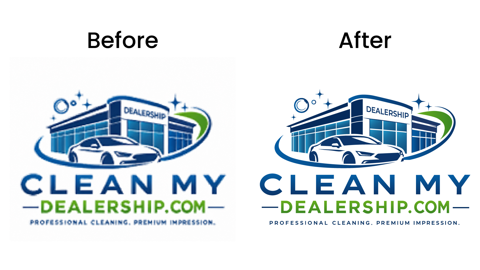 Clean My logo vector tracing