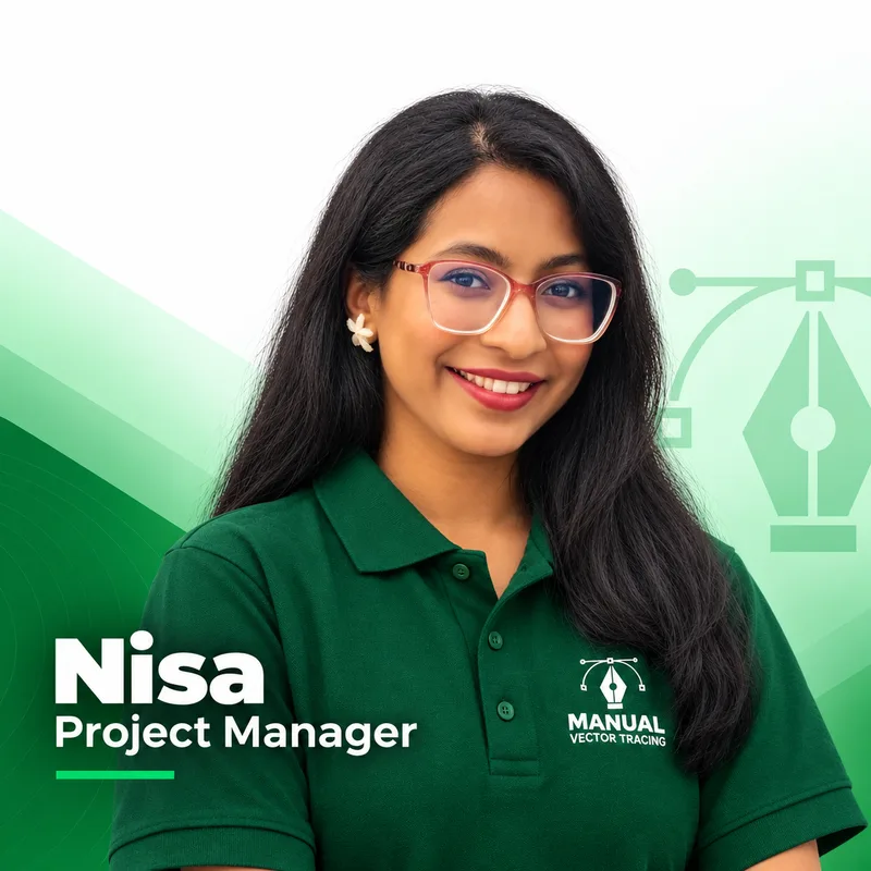 Nisa, Project Manager at Manual Vector Tracing