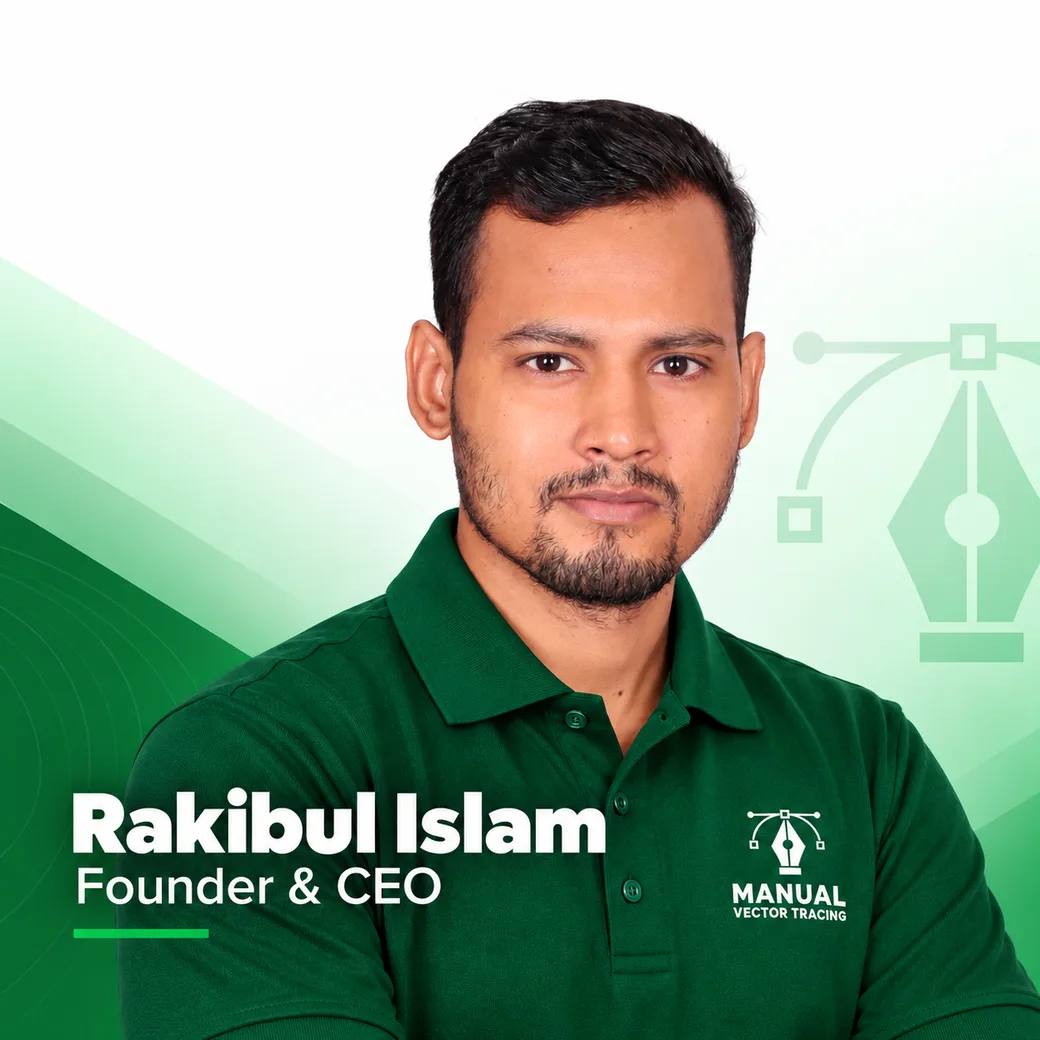 Rakibul Islam, founder of Manual Vector Tracing