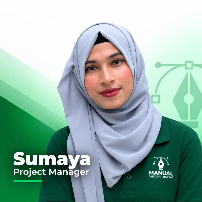 Sumaya, Project Manager at Manual Vector Tracing